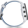 Часы GARMIN FORERUNNER 265 BLACK BEZEL WITH WHITESTONE CASE AND WHITESTONE/TIDAL BLUE SILICONE BAND 010-02810-11